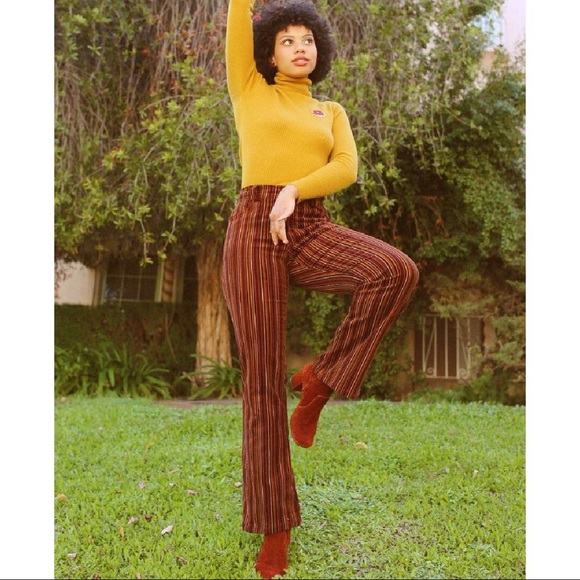Striped 70s pants Clearance